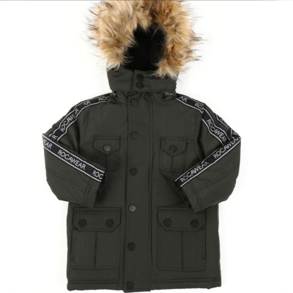 🆕️ Rocawear Parka Jacket Boys size 7
